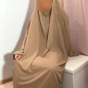 Jilbeb Soie de Médine camel