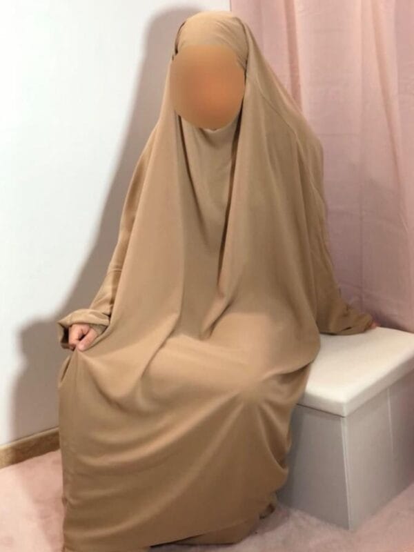 Jilbeb Soie de Médine camel