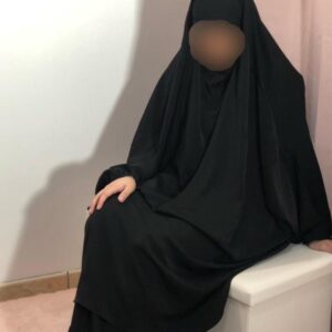 Jilbeb Soie de Médine noir